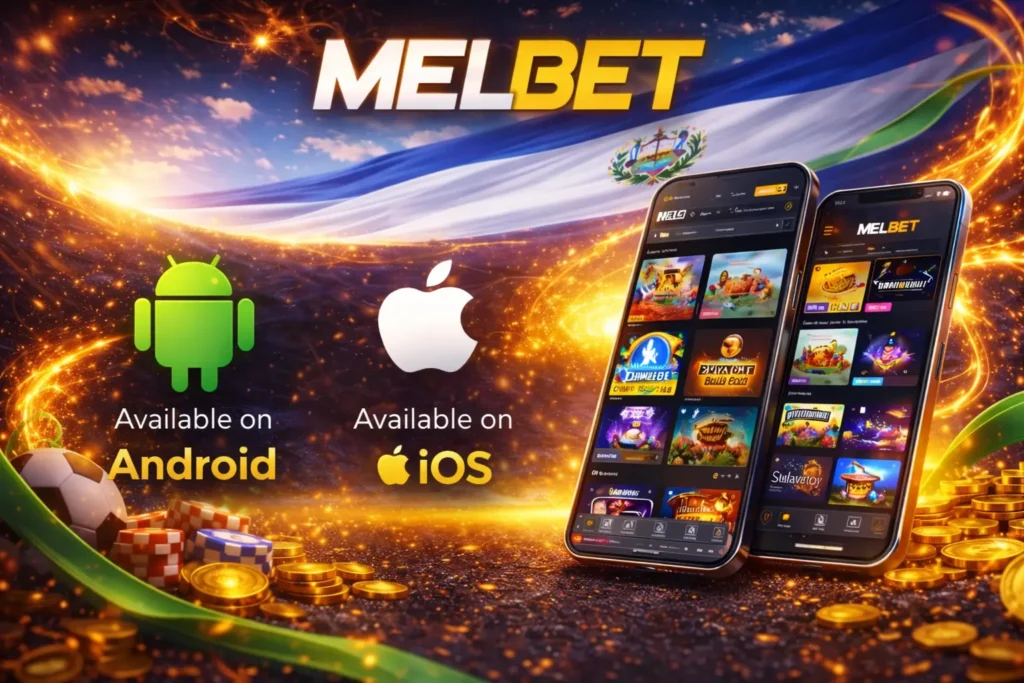 Melbet casino Android and iOS image