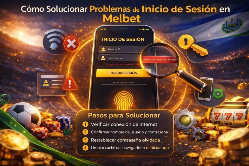 Melbet casino login fixes