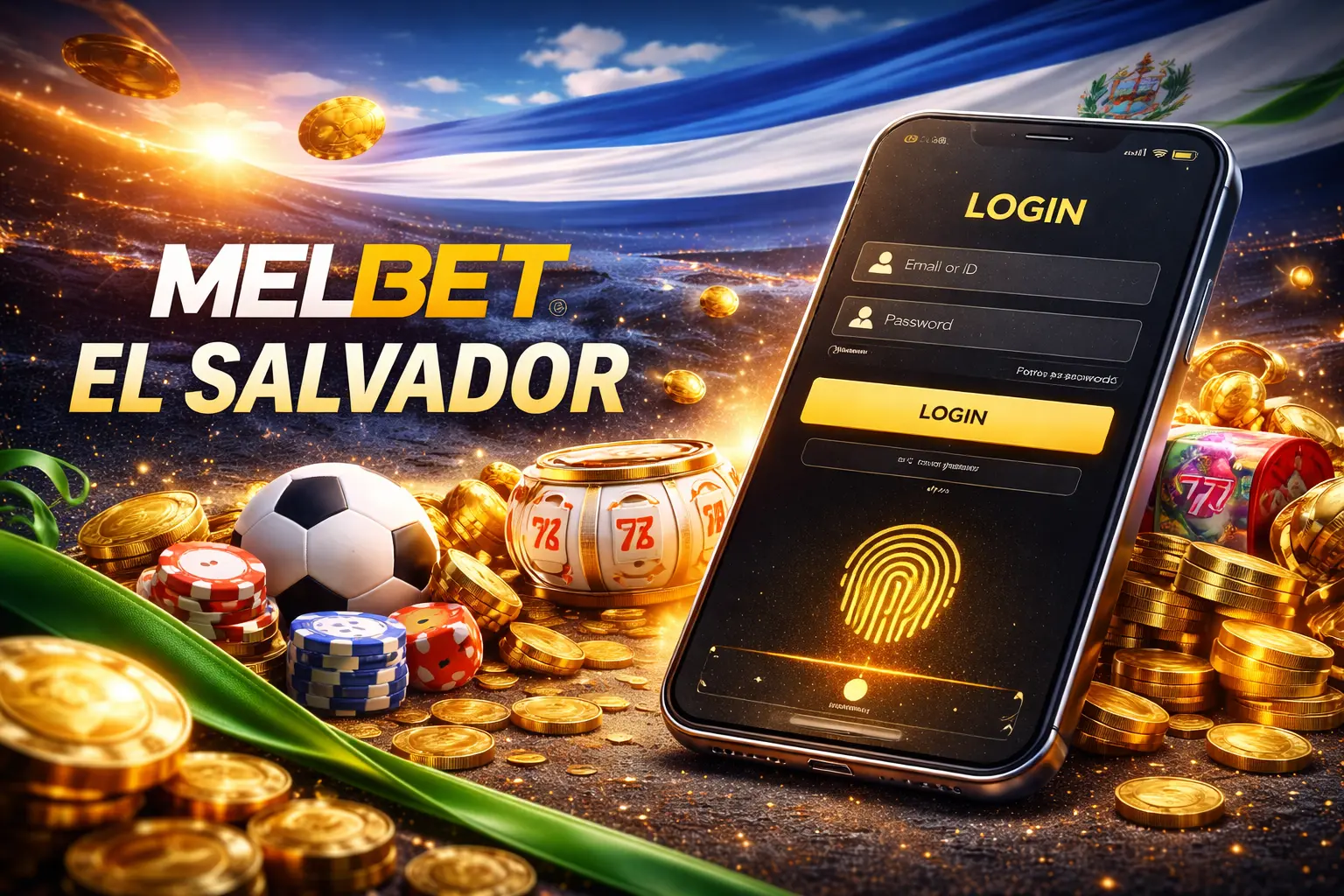 Melbet Casino login image