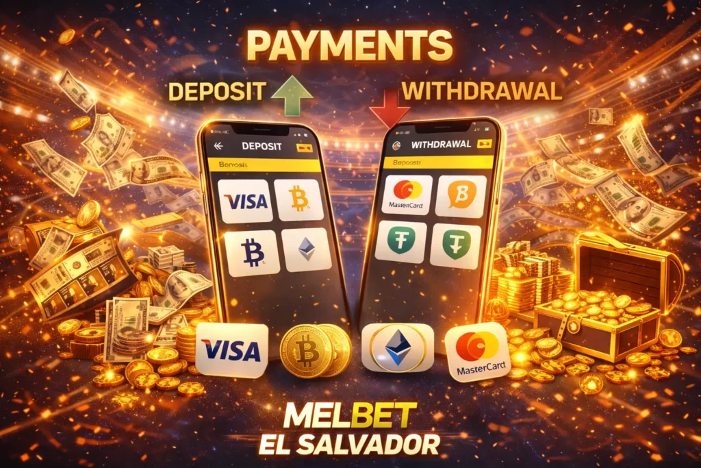 Melbet casino main page payment image
